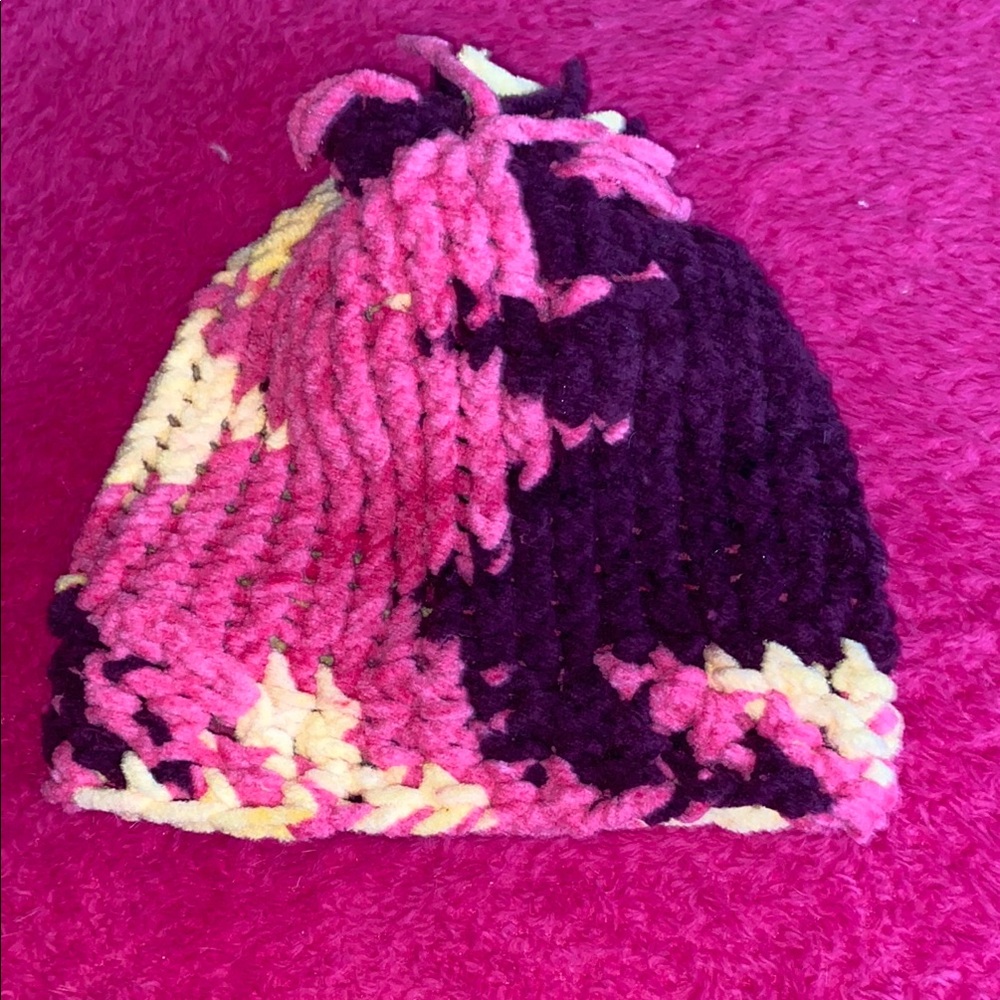 Colorful Crochet 🧶 Knit Kids Beanie